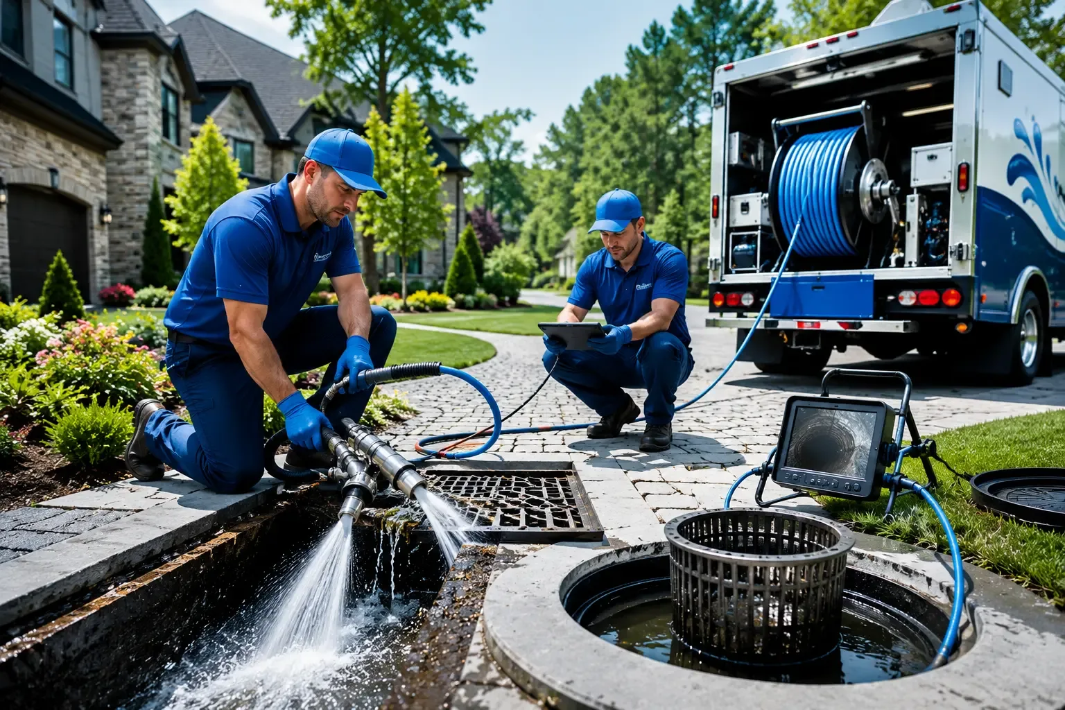 Local outdoor drain cleaning professionals in New Hope, KY